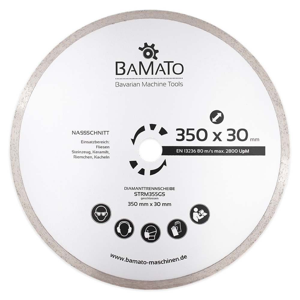 Diamantový řezný kotouč 350 x 30 mm STRM355GS BAMATO