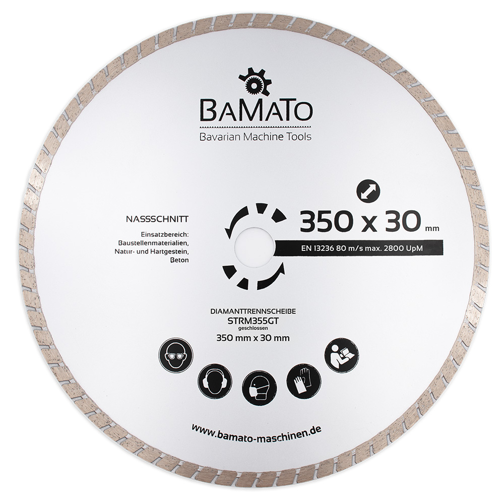 Diamantový řezný kotouč 350 x 30 mm STRM355GT BAMATO