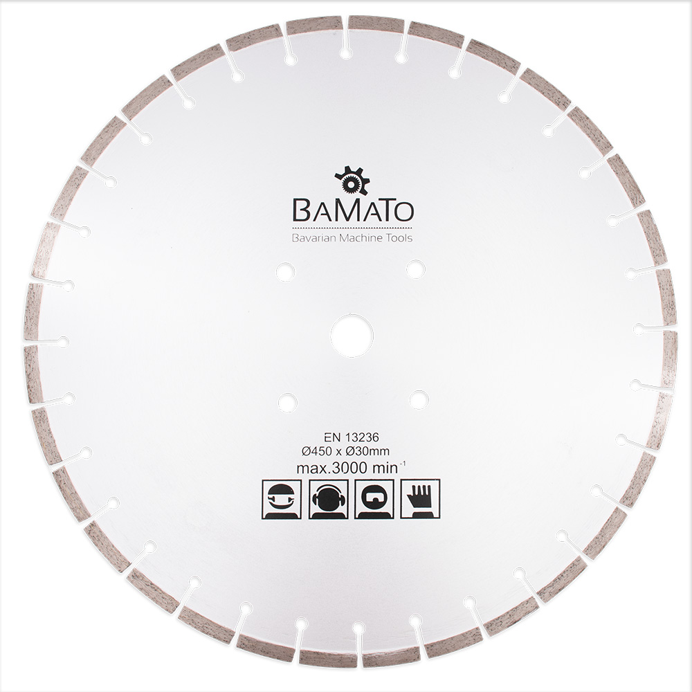 diamantový řezný kotouč 450 x 30 mm STRM455TS BAMATO